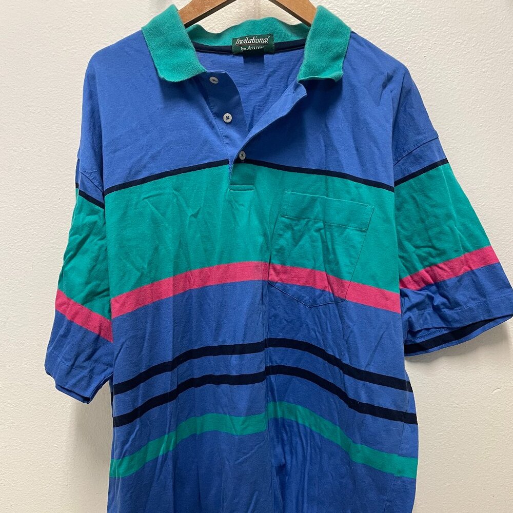 Invitational by Arrow Retro 90's Polo